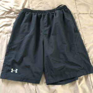 Men’s Under Armour black basketball shorts